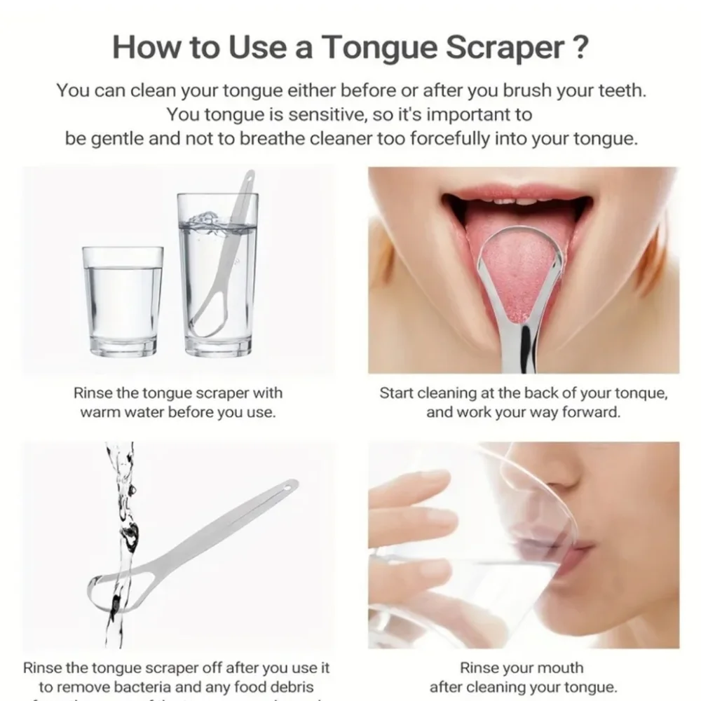 Cedar & Sage Blue Tongue Scrapers - 2 Pack NEW